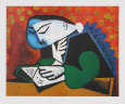 Girl Reading Pablo Picasso